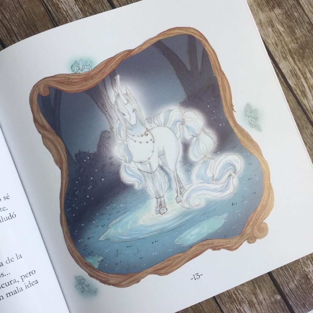 unicornio de la luna