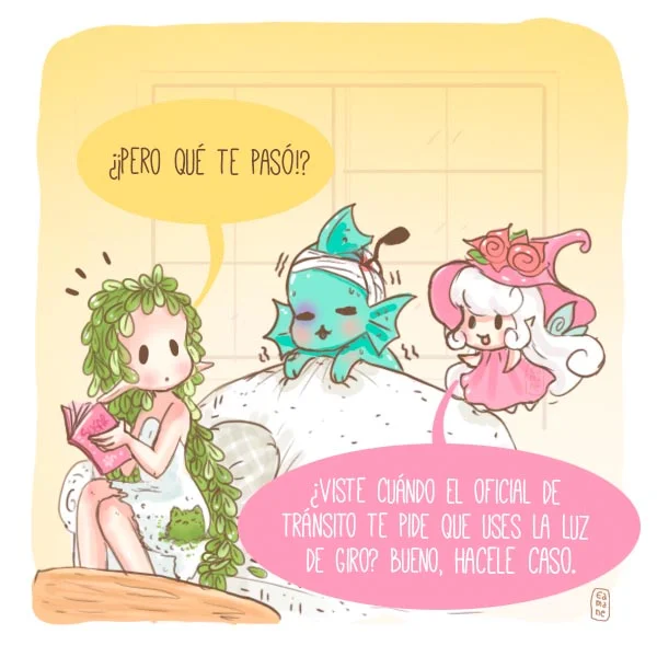 El Atelier de Eamanelf #92: Hay que poner la Luz de Giro