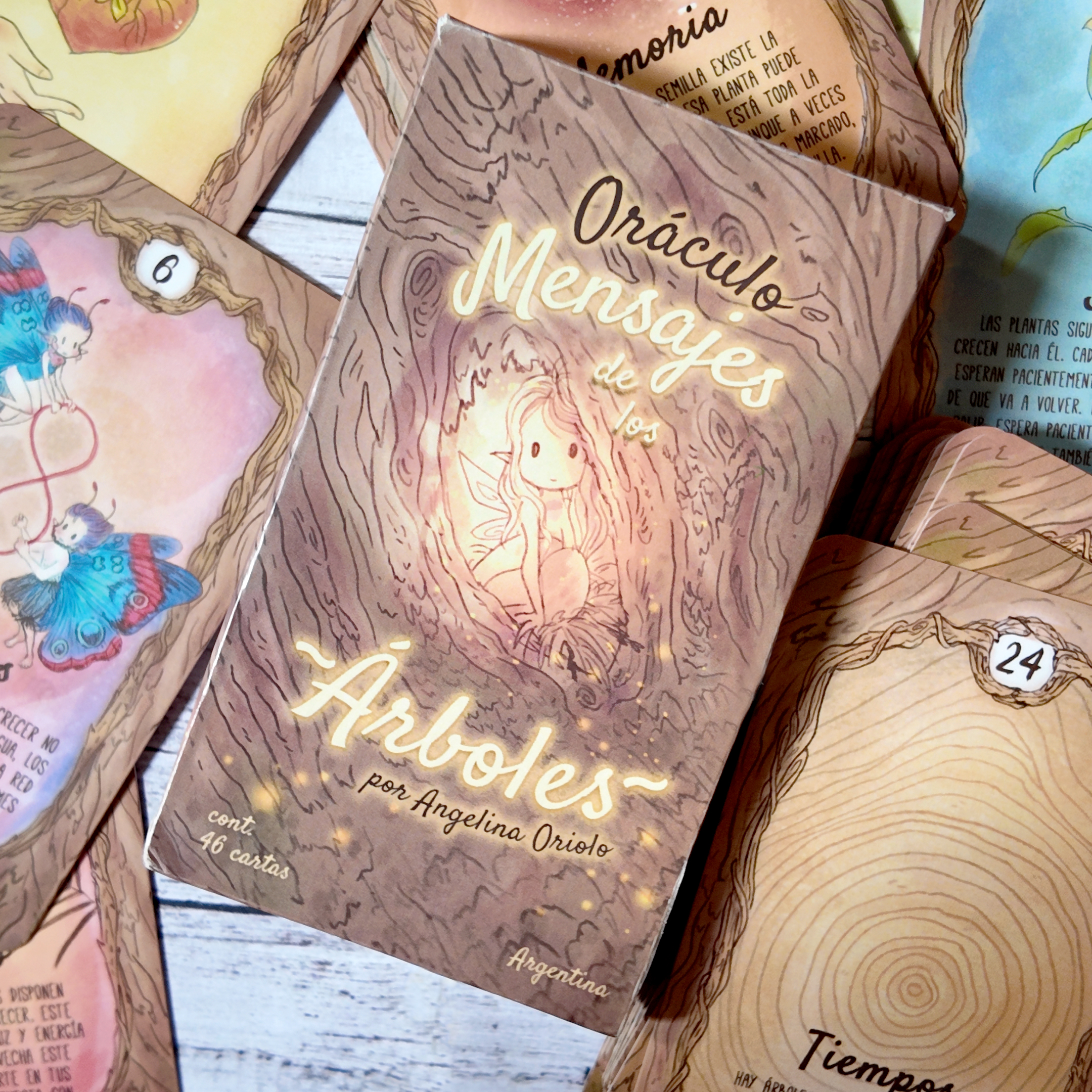 oraculo mensaje de los arboles by angelina oriolo ilustrado por eamanelf