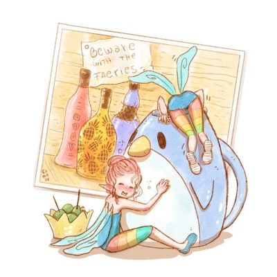 Copete-hadas drunk-faeries-by-eamanelf-ilustradora-de-hadas